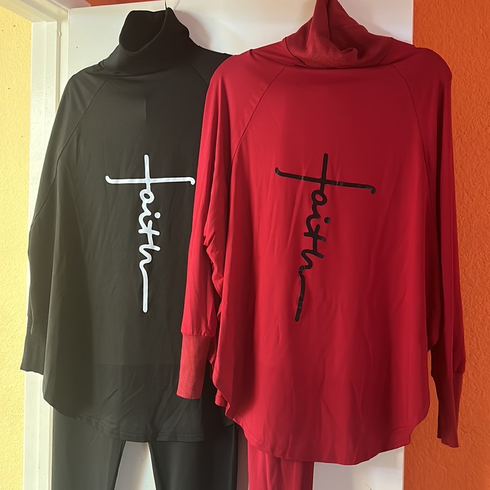 🙏🏼 2 Faith Top and Leggings set